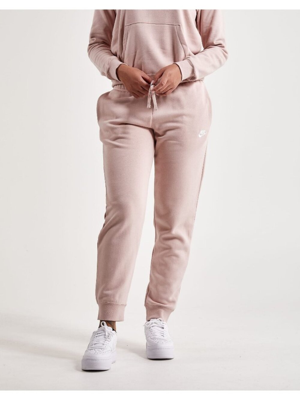Nike Women's Sportswear Club Fleece Joggers Pink Size L NEW WITH TAGS! - Picture 1 of 3